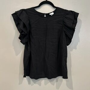 A New Day Flutter Sleeve Blouse
